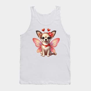 Valentine Fairy Chihuahua Dog Tank Top